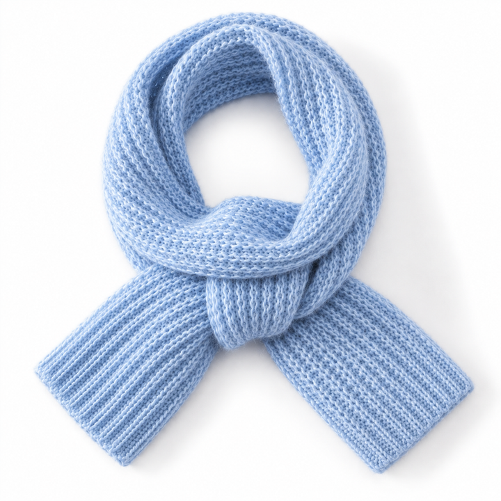 Women's Chunky Ribbed Keyhole Scarf