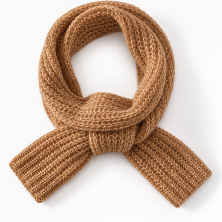 Women's Chunky Ribbed Keyhole Scarf