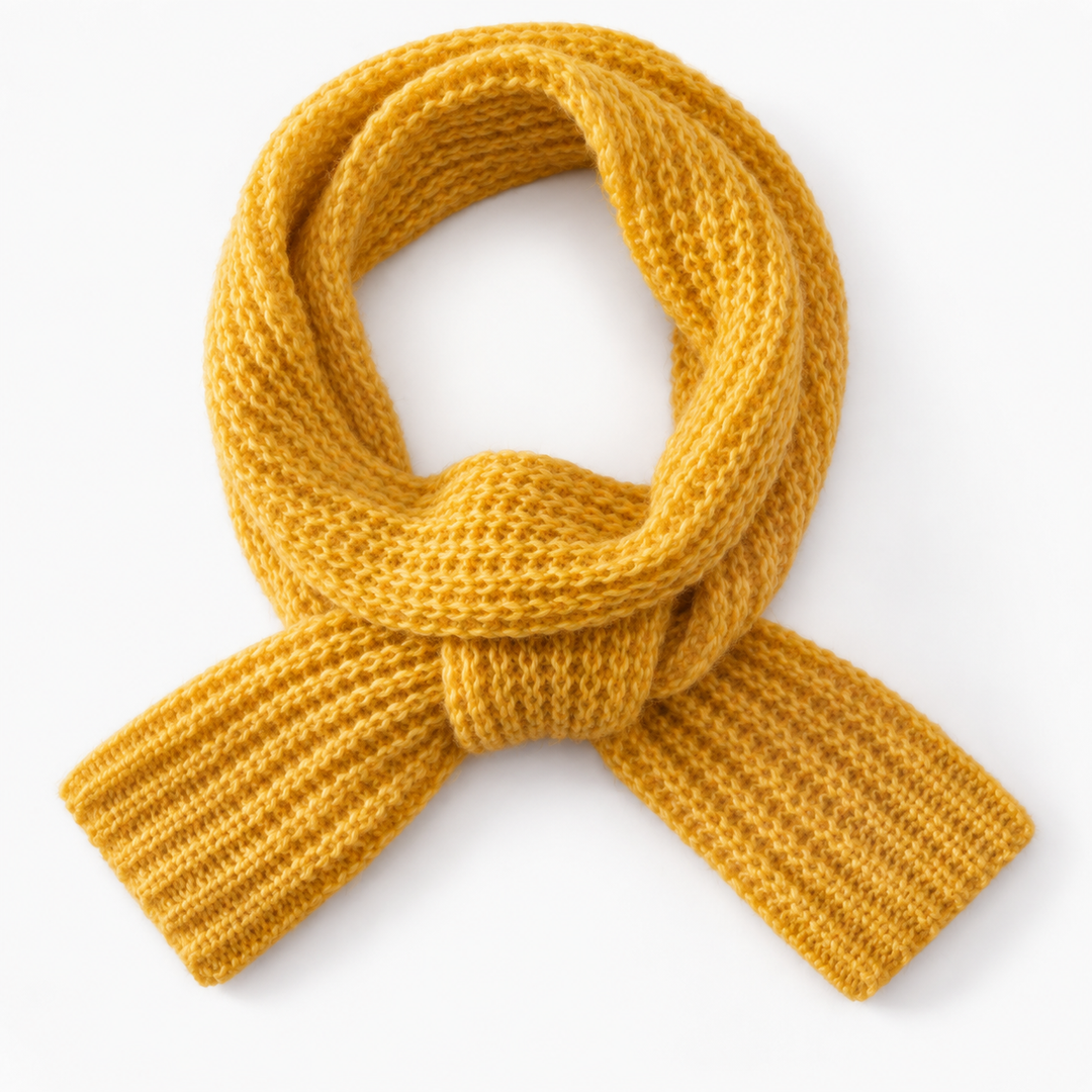 Women's Chunky Ribbed Keyhole Scarf
