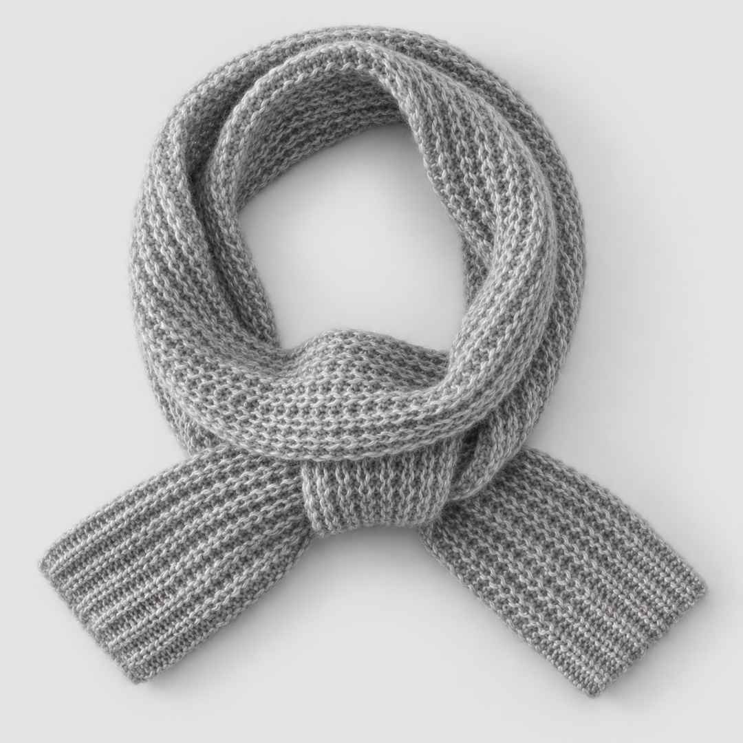 Women's Chunky Ribbed Keyhole Scarf