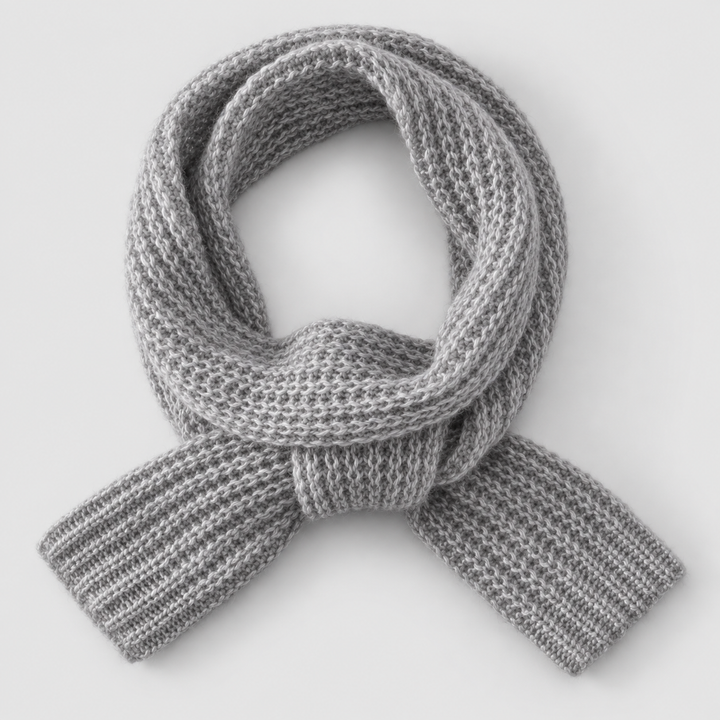 Women's Chunky Ribbed Keyhole Scarf