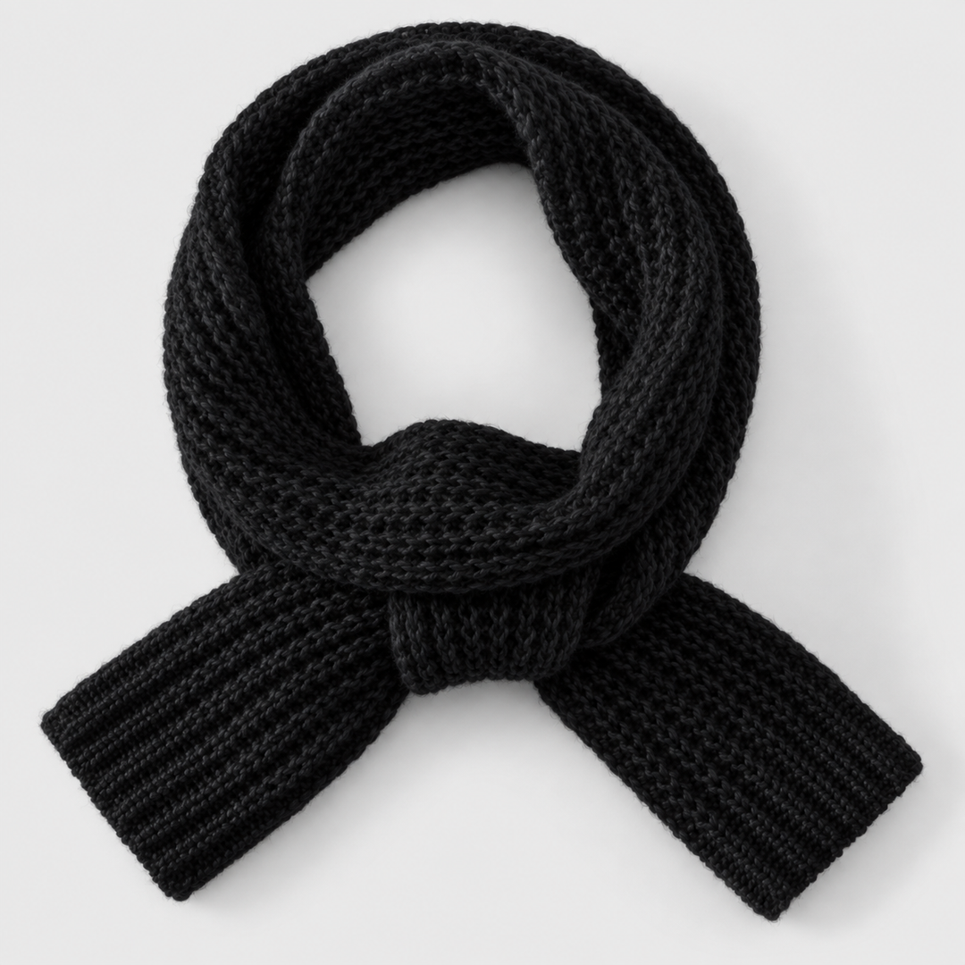 Women's Chunky Ribbed Keyhole Scarf