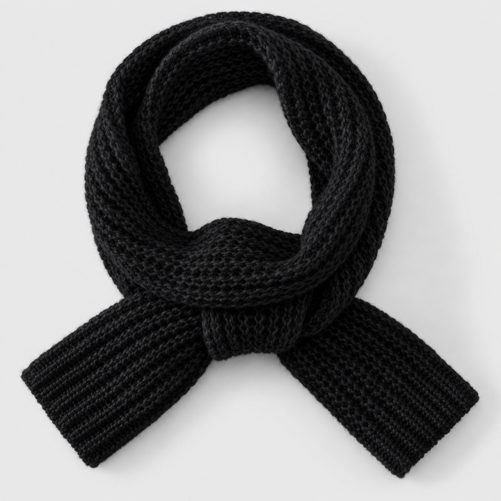 Women's Chunky Ribbed Keyhole Scarf