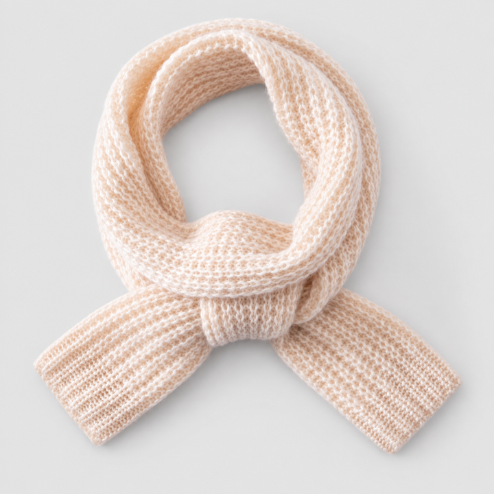 Women's Chunky Ribbed Keyhole Scarf