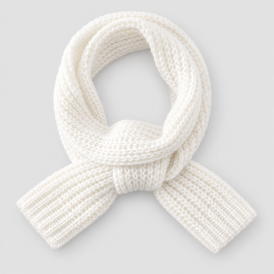 Women's Chunky Ribbed Keyhole Scarf