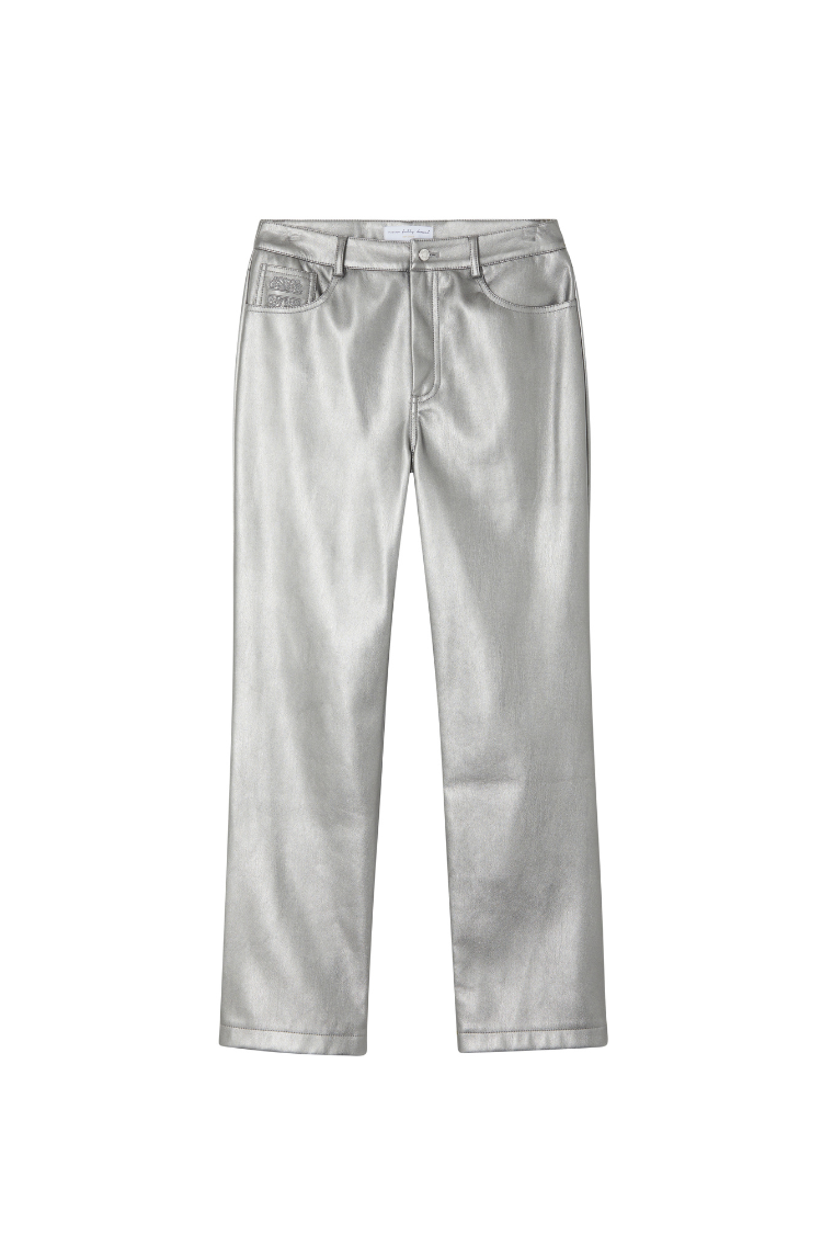Women's Cropped Straight-Leg Trousers