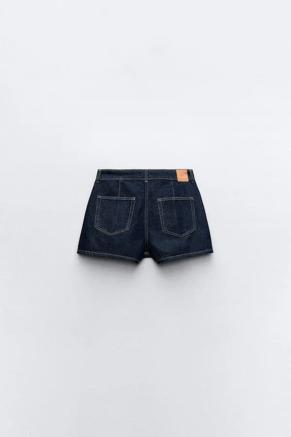 Women's Denim Top & Skort Co-Ord Set