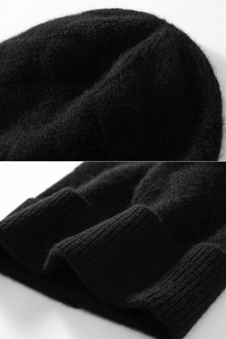 Women's Diamond-Texture Ribbed Beanie