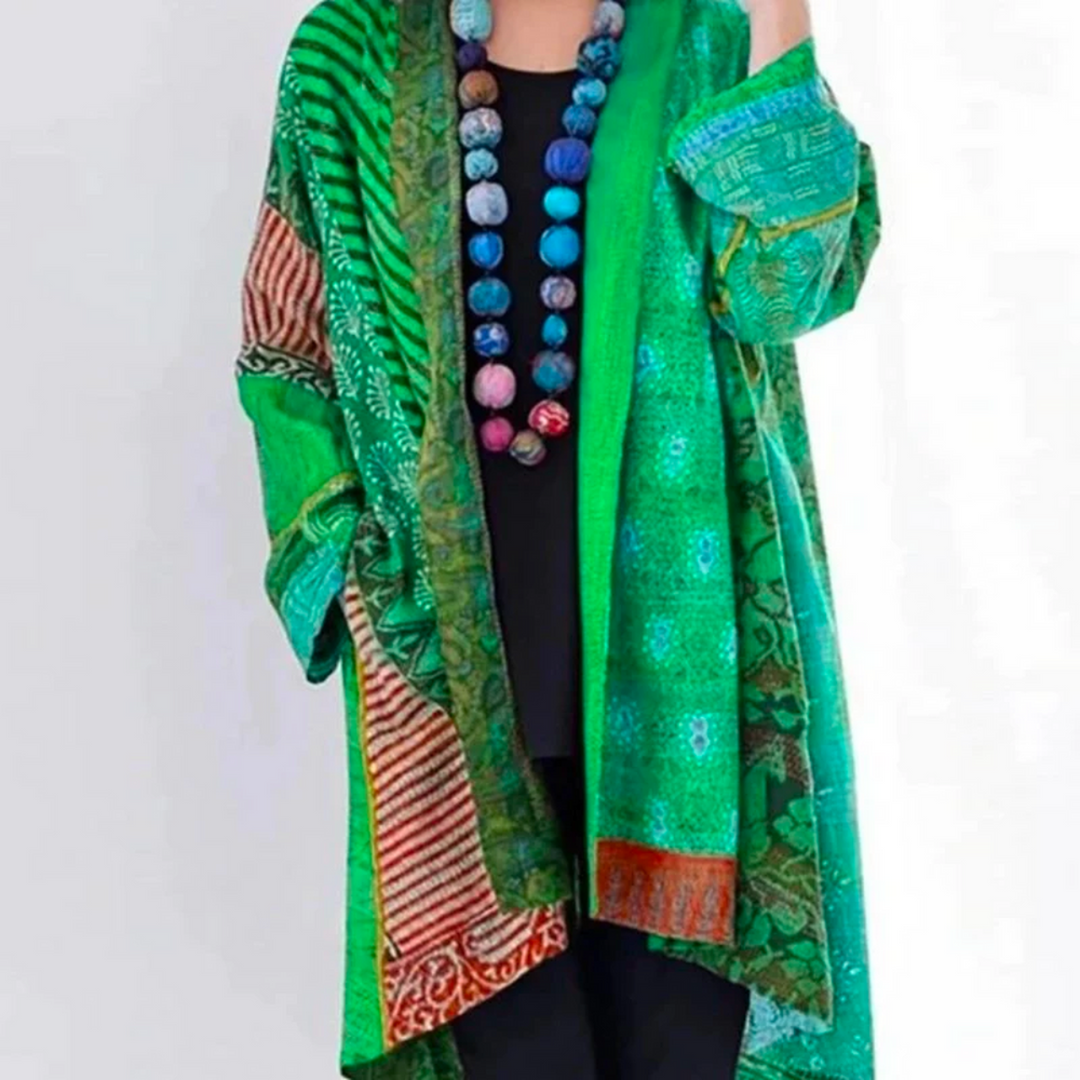 Women's Duster-Length Knit Cardigan