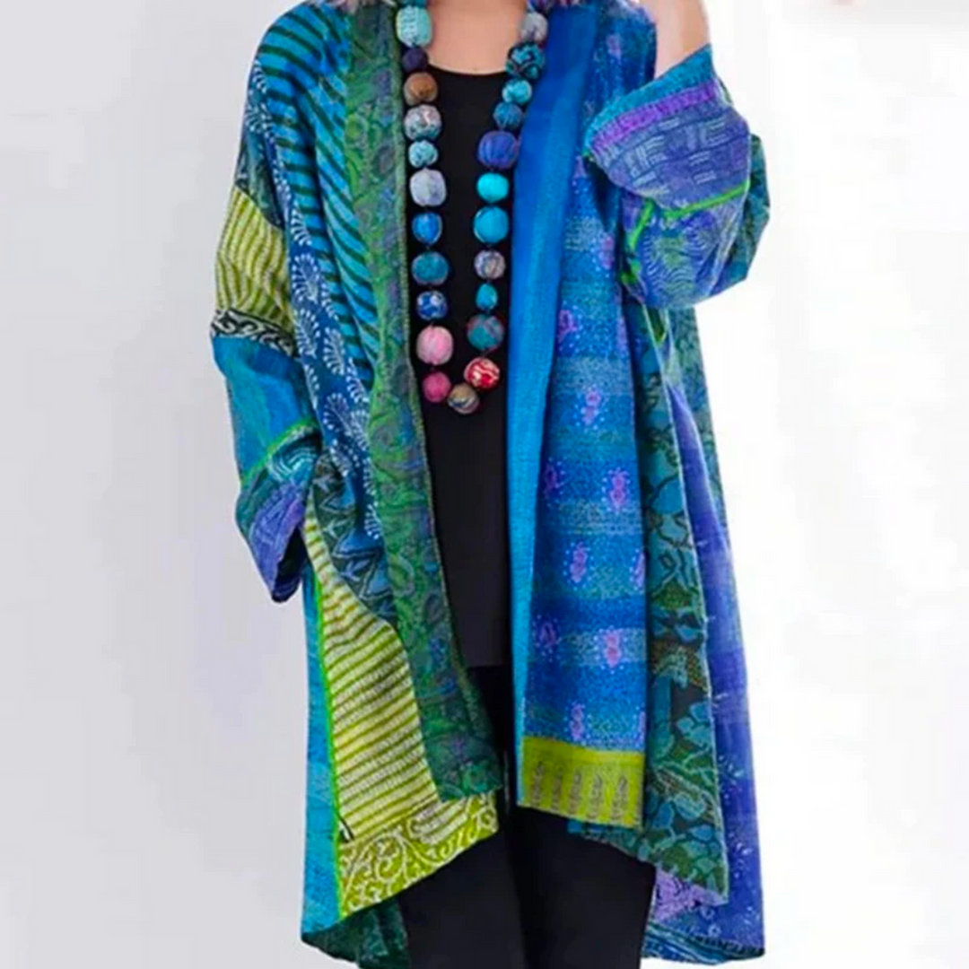 Women's Duster-Length Knit Cardigan