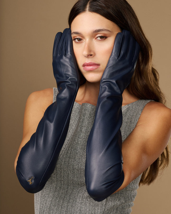 Women's Elbow-Length Touchscreen Gloves