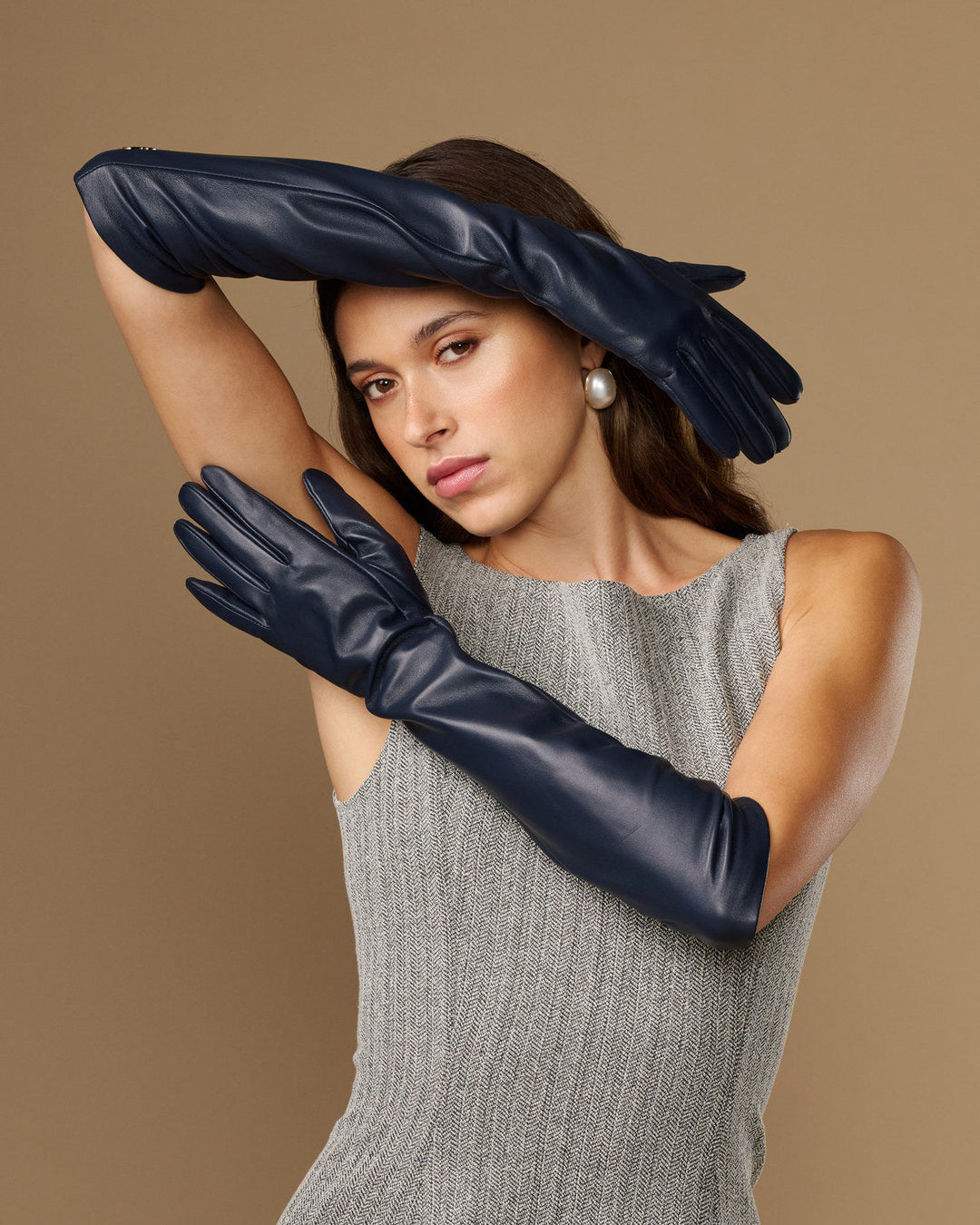 Women's Elbow-Length Touchscreen Gloves