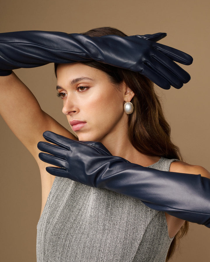 Women's Elbow-Length Touchscreen Gloves