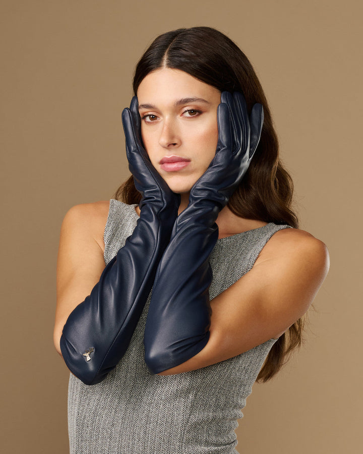 Women's Elbow-Length Touchscreen Gloves