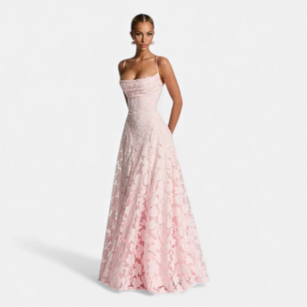 Women's Flared Evening Dress