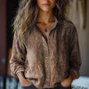 Women's Floral Long-Sleeve Blouse