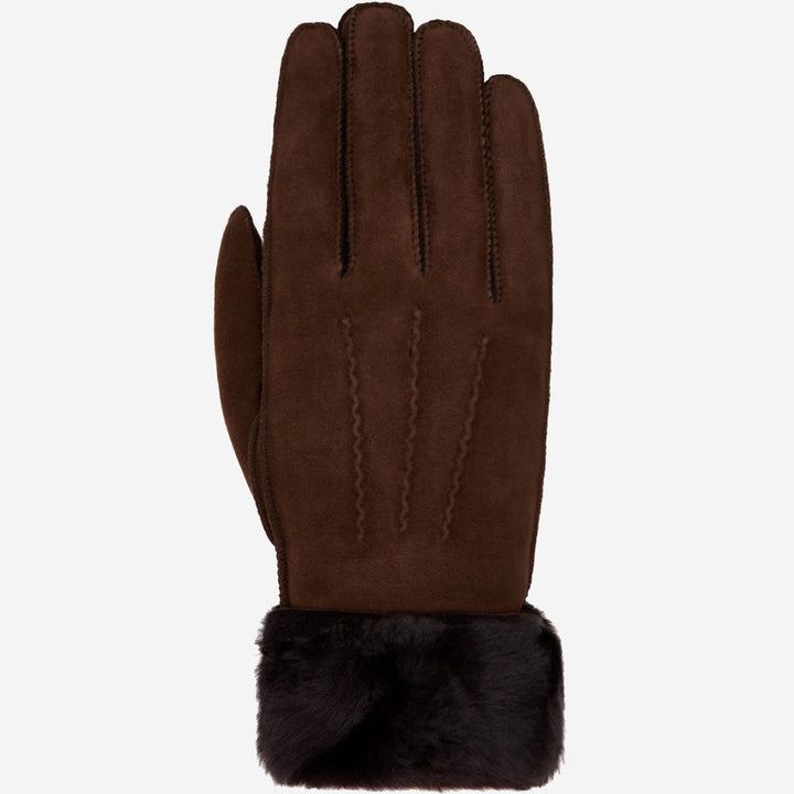 Women's Gloves with Stitched Back Detail