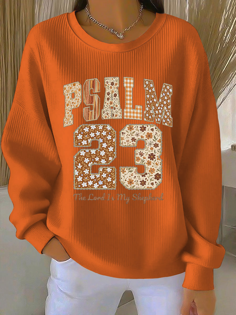 Women's Graphic Print Crew Neck Sweatshirt
