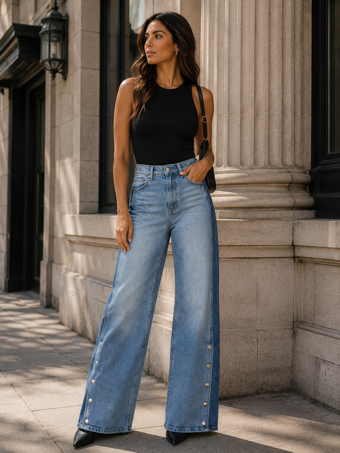 Women's High-Rise Straight-Leg Jeans