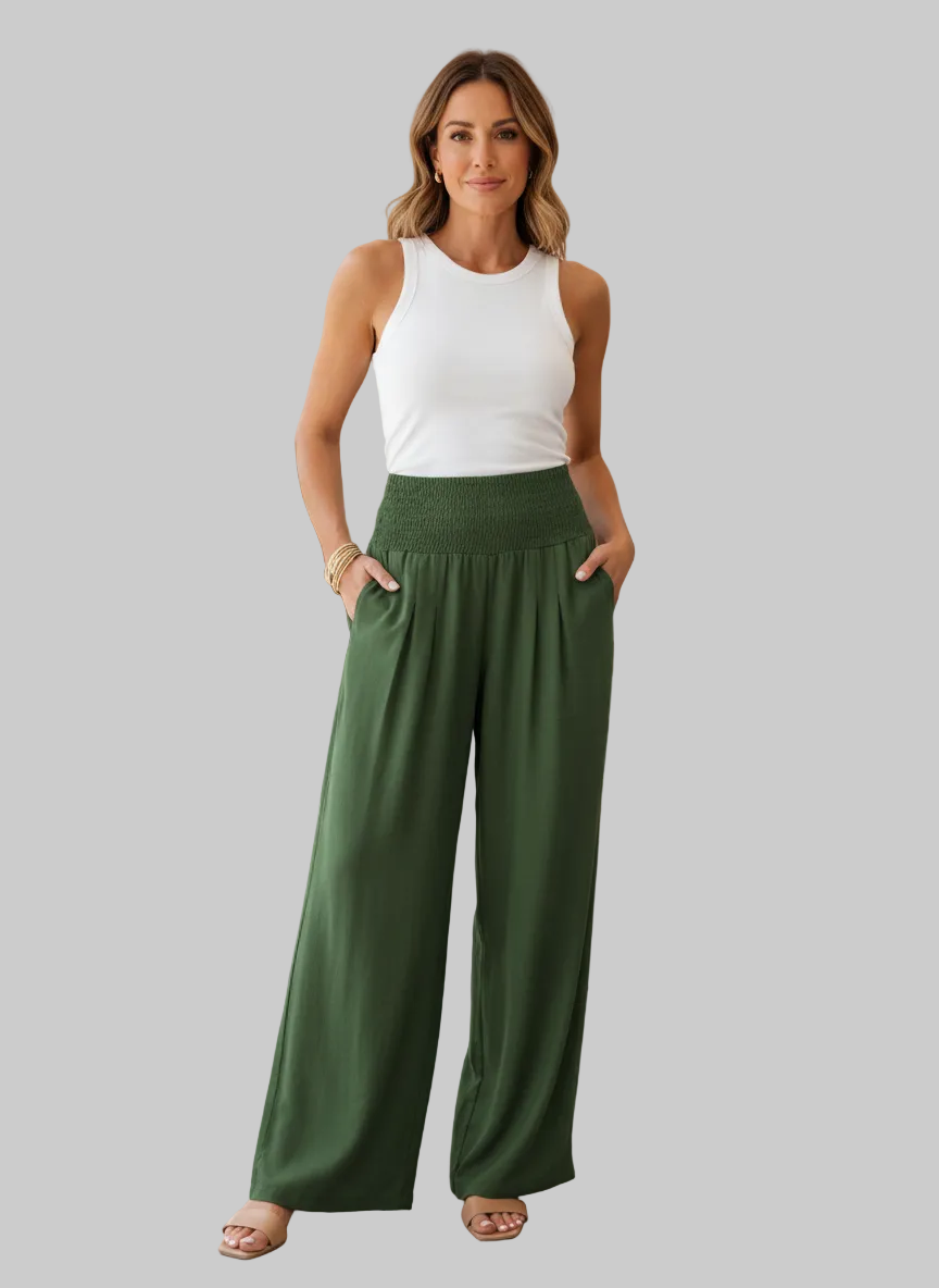 Women's High-Waist Trousers