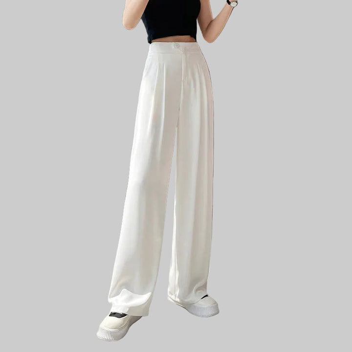 Women's High-Waist Wide-Leg Trousers