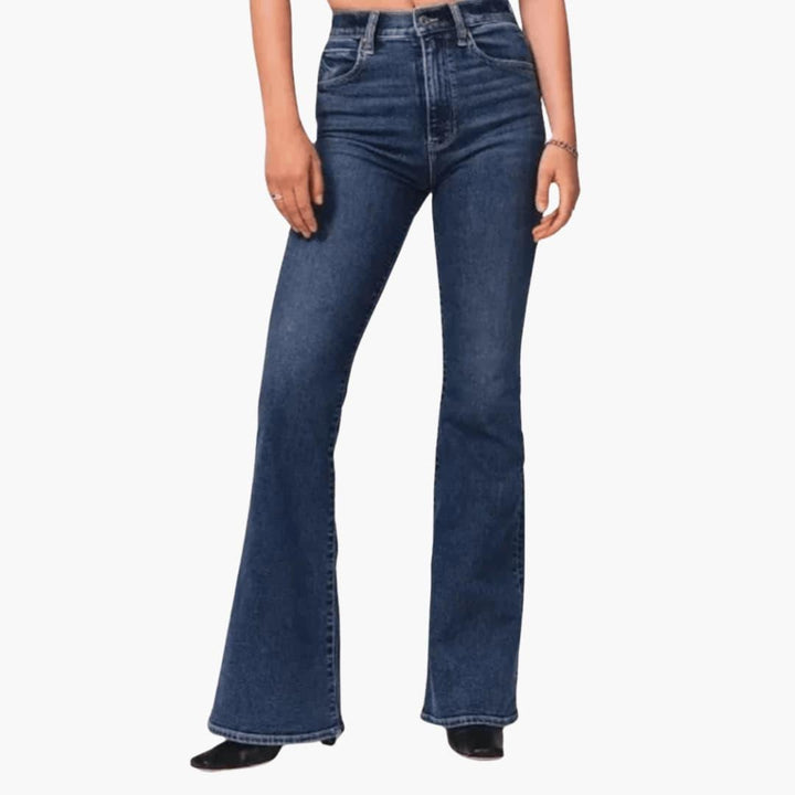 Women's High-Waisted Bootcut Jeans