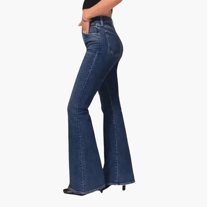Women's High-Waisted Bootcut Jeans