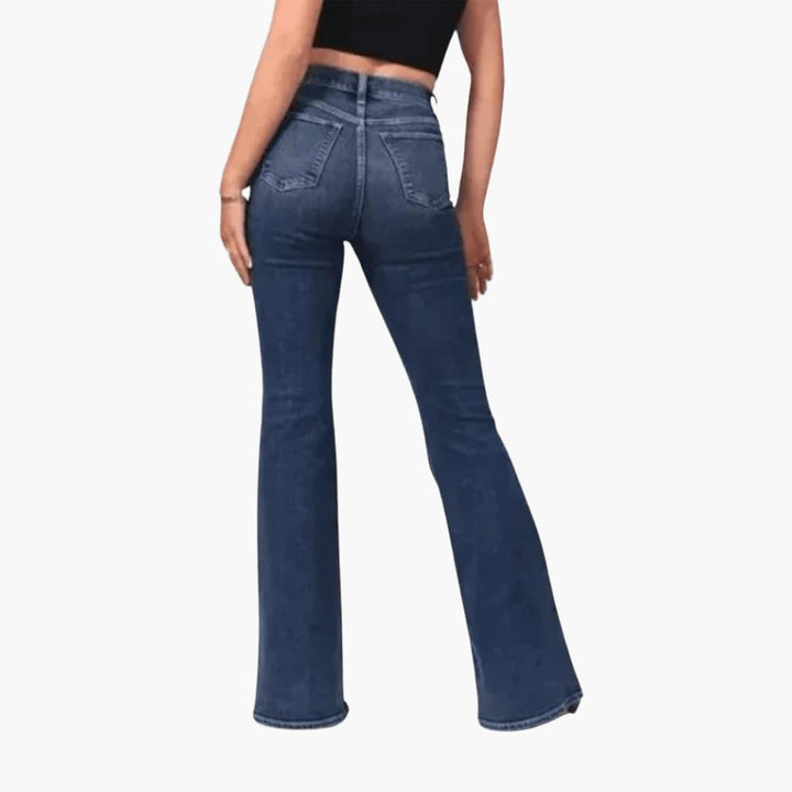Women's High-Waisted Bootcut Jeans