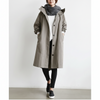 Women's Hooded Oversized Trench Coat