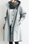 Women's Hooded Oversized Trench Coat