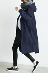 Women's Hooded Oversized Trench Coat