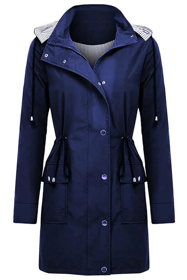 Women's Hooded Drawstring Jacket