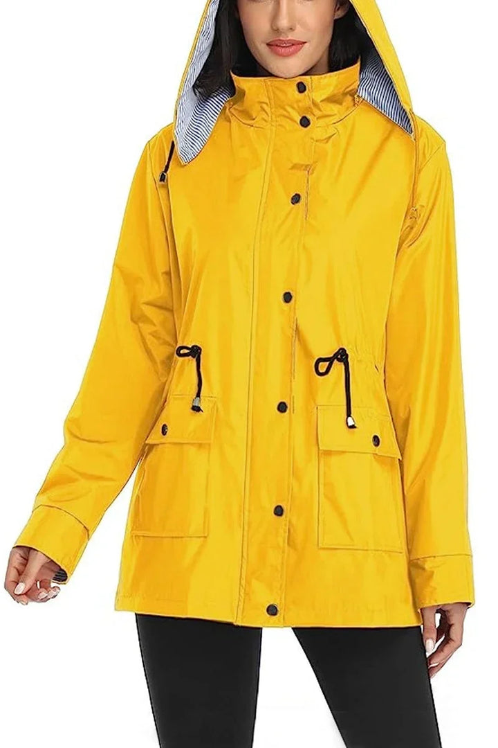 Women's Hooded Drawstring Jacket