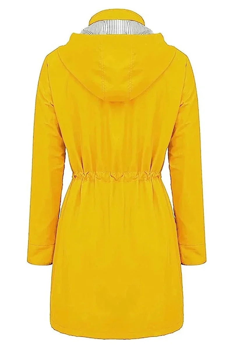 Women's Hooded Drawstring Jacket