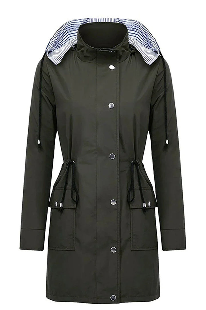 Women's Hooded Drawstring Jacket