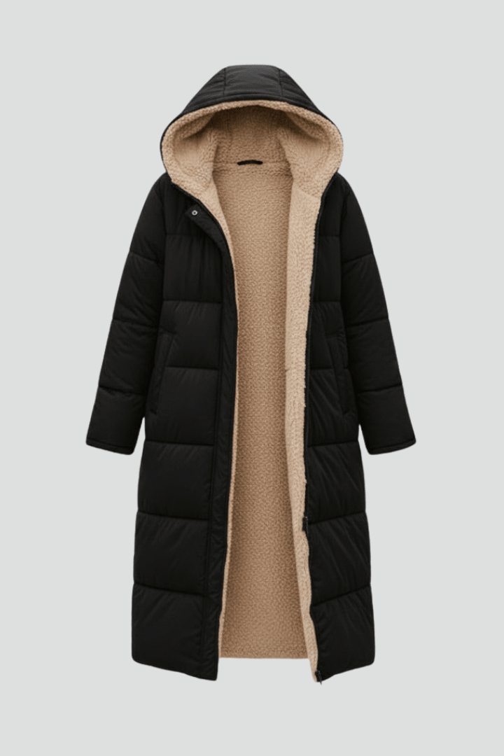 Women's Hooded Quilted Puffer Coat