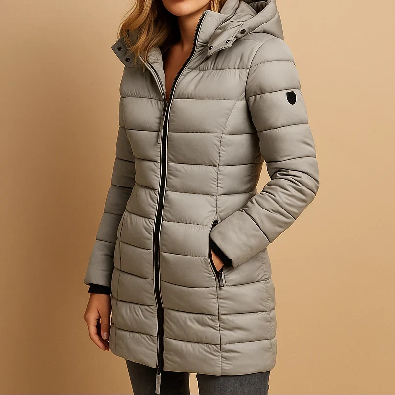 Women's Hooded Quilted Puffer Jacket
