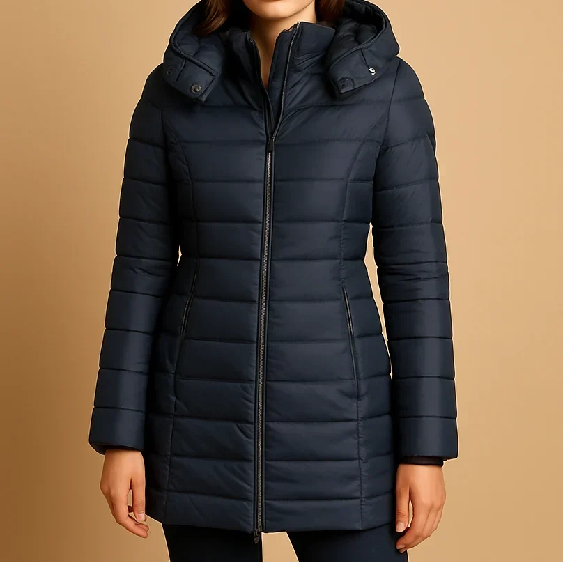 Women's Hooded Quilted Puffer Jacket