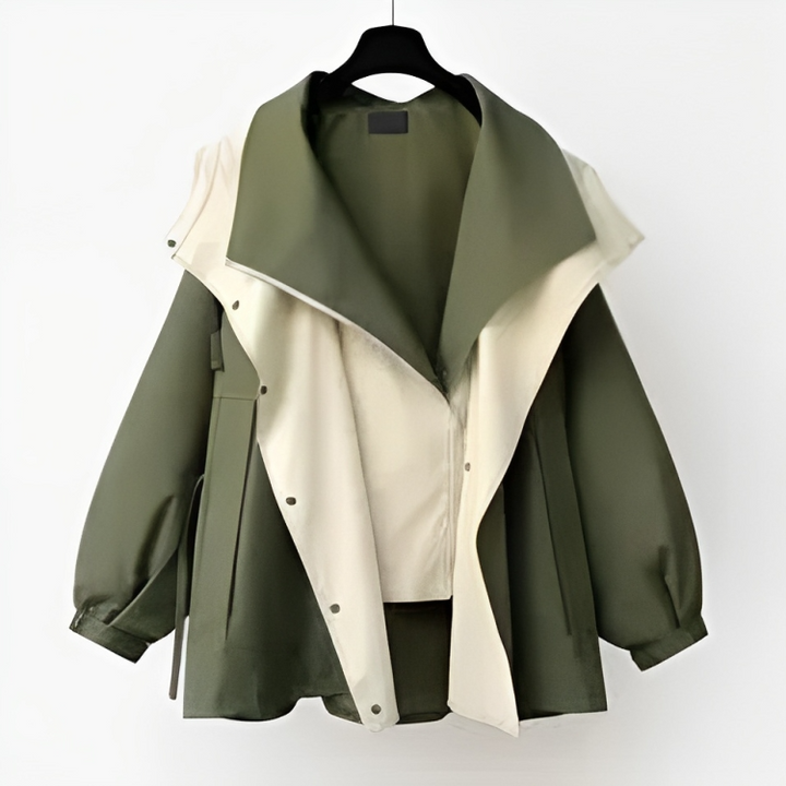 Women's Hooded Windbreaker Jacket