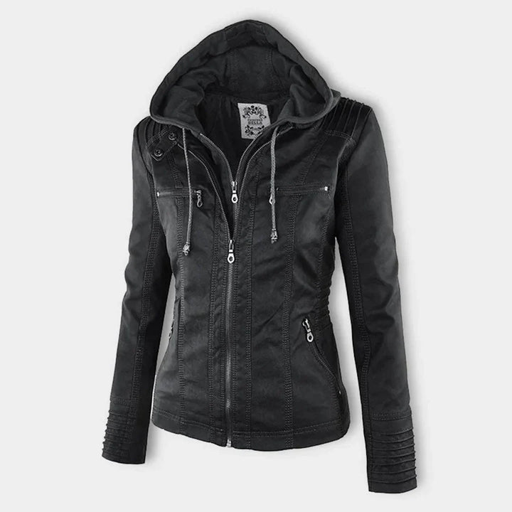 Women's Hooded Zip-Front Jacket