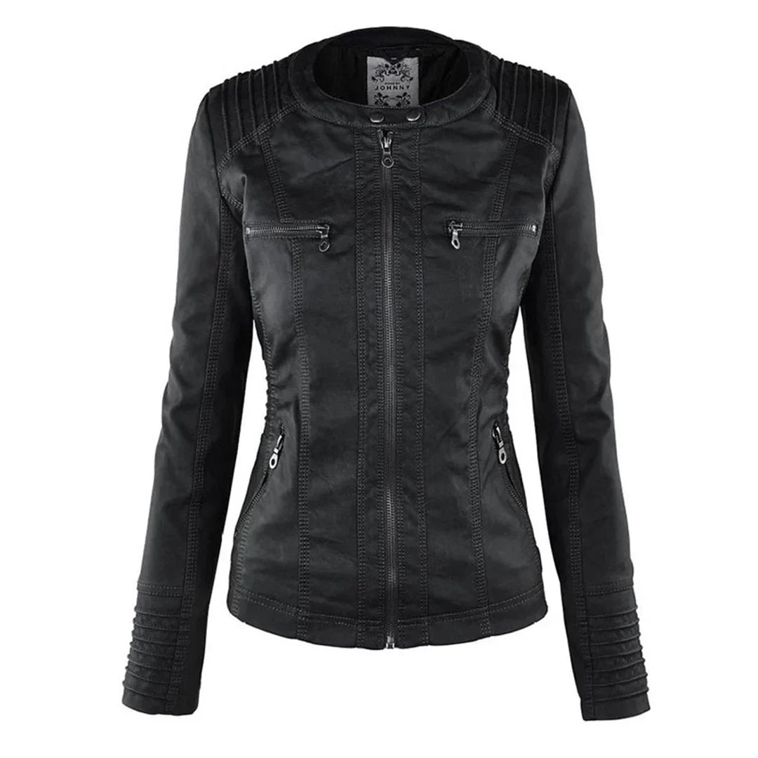 Women's Hooded Zip-Front Jacket