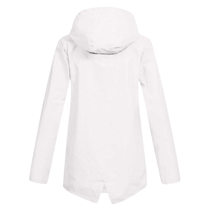 Women's Hooded Zip-Up Windbreaker Jacket