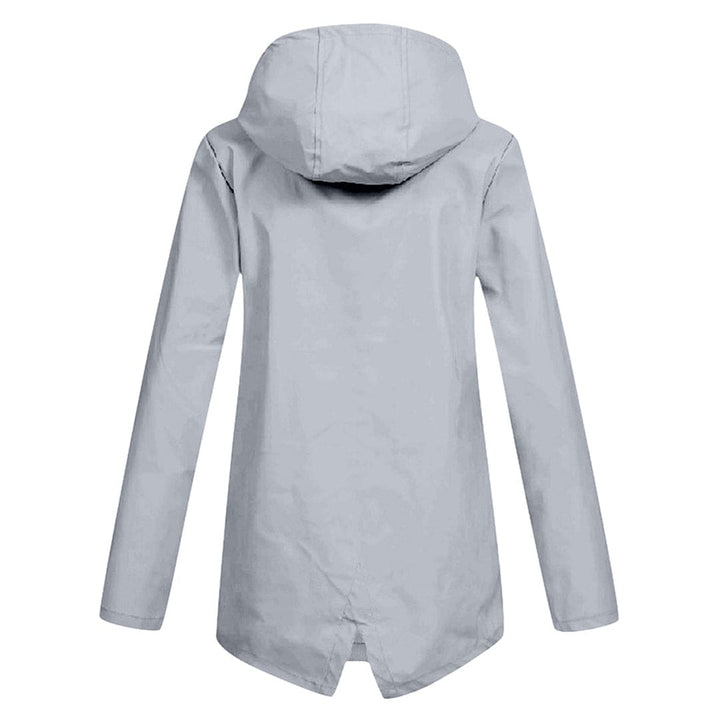 Women's Hooded Zip-Up Windbreaker Jacket