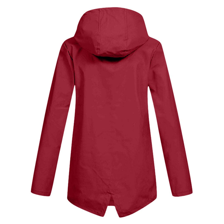 Women's Hooded Zip-Up Windbreaker Jacket