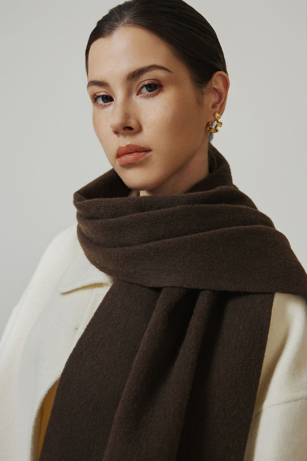 Women's Long Fringed Scarf