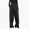 Women's Loose-Fit Wide-Leg Trousers