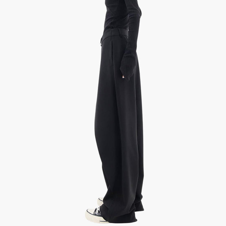 Women's Loose-Fit Wide-Leg Trousers