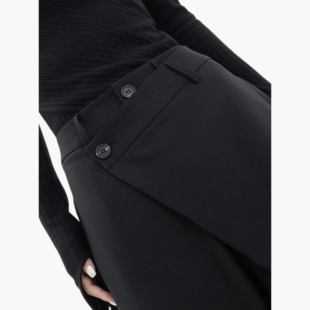 Women's Loose-Fit Wide-Leg Trousers
