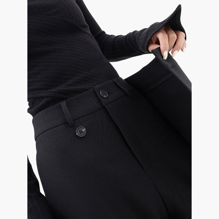 Women's Loose-Fit Wide-Leg Trousers