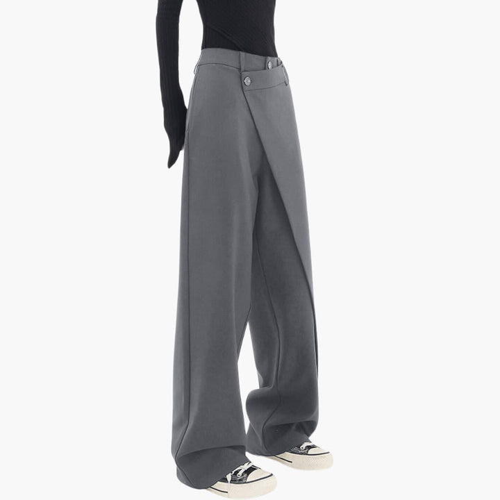 Women's Loose-Fit Wide-Leg Trousers